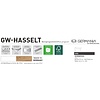 Hasselt Wit / Eiken Bureautafel