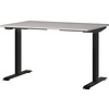 Jet 120 cm Cashmere / Zwart Elektrische Zit Sta Bureautafel