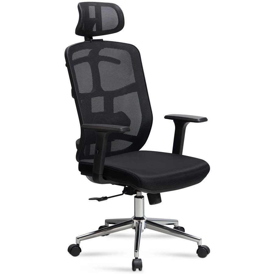 Concur Draaibare Bureaustoel Zwart Concur Draaibare Bureaustoel Zwart