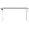 Jet 160 cm Cashmere / Wit Elektrische Zit Sta Bureautafel