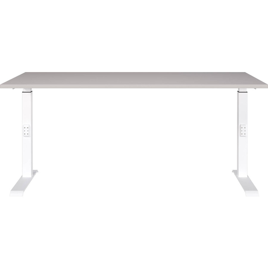 Downey 160 cm Cashmere / Wit Zit Sta Bureautafel Downey 160 cm Cashmere / Wit Zit Sta Bureautafel