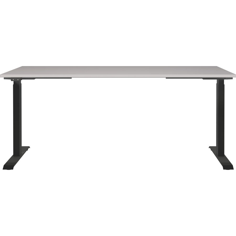 Jet 180 cm Cashmere / Zwart Elektrische Zit Sta Bureautafel Jet 180 cm Cashmere / Zwart Elektrische Zit Sta Bureautafel
