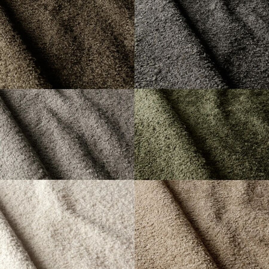 Sits Poppy Grijs Stof Sits Poppy Grijs Stof