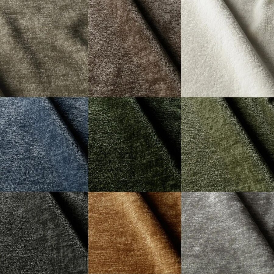 Sits Luna Blauw Stof Sits Luna Blauw Stof