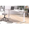 Downey 180 cm Cashmere / Wit Zit Sta Bureautafel