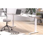 Germania Downey 180 cm Cashmere / Wit Zit Sta Bureautafel Germania Downey 180 cm Cashmere / Wit Zit Sta Bureautafel