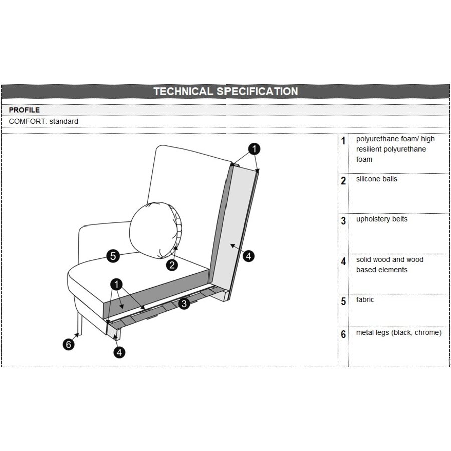 Disa Wildflower Fauteuil Disa Wildflower Fauteuil