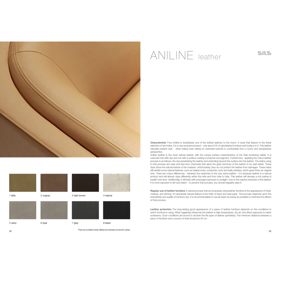 Disa Aniline Leer Fauteuil Disa Aniline Leer Fauteuil