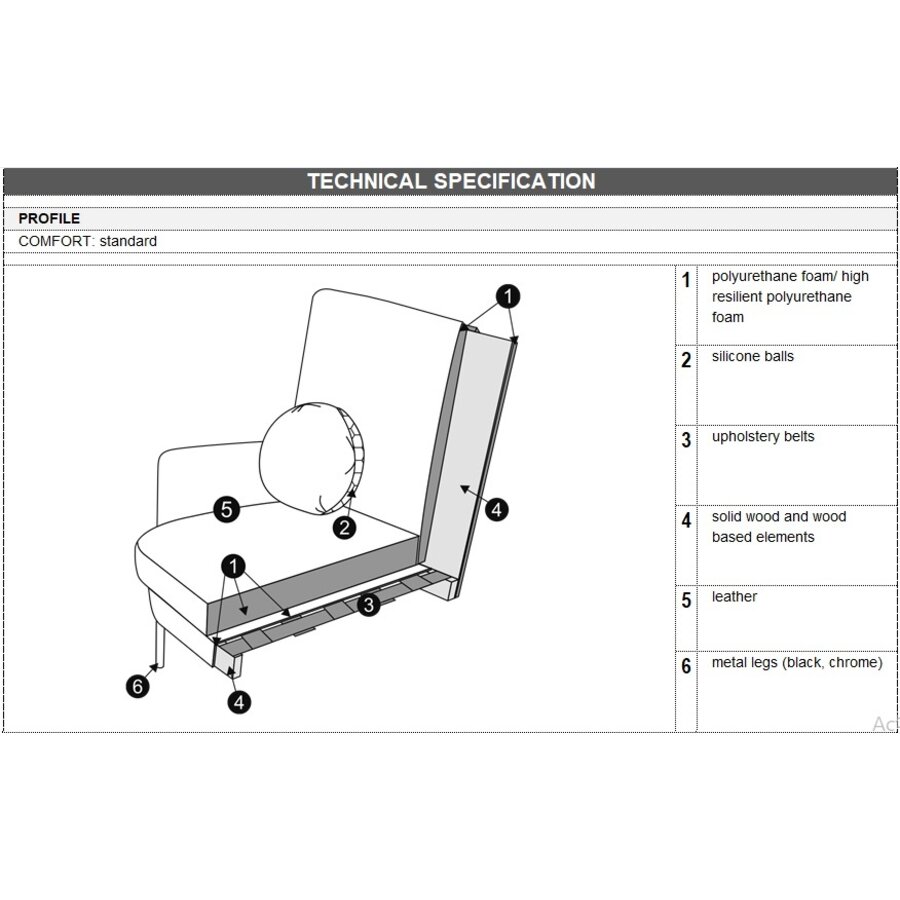 Disa Aniline Leer Fauteuil Disa Aniline Leer Fauteuil