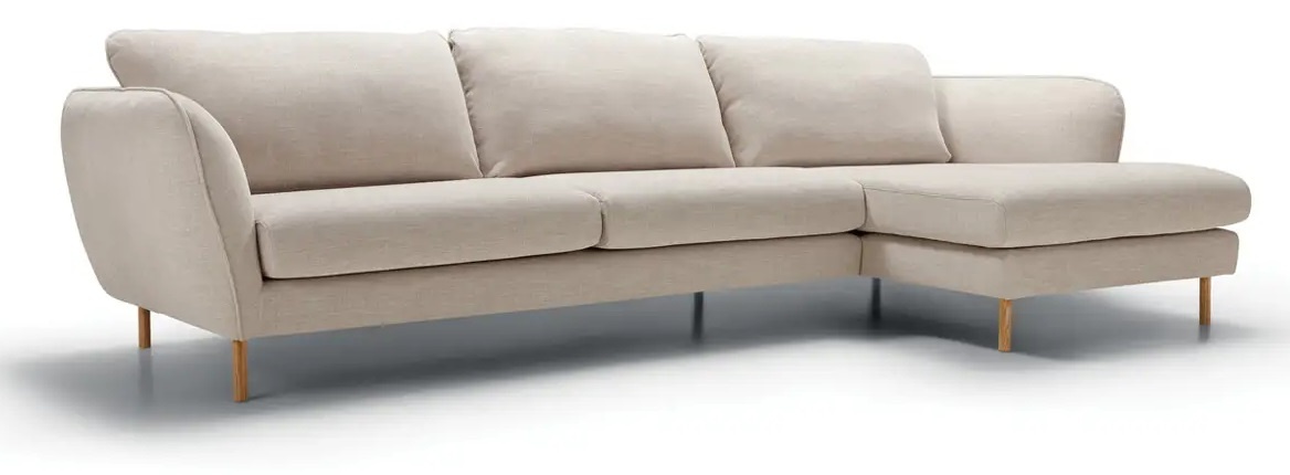 Sits Emma Nori 2-Zits Bank + Chaise Longue Rechts
