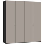 Jutzler Nougat Draaideurkast 4 deurs Jutzler Nougat Draaideurkast 4 deurs