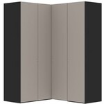 Jutzler Nougat 90° Hoek Kledingkast 4 Deurs Jutzler Nougat 90° Hoek Kledingkast 4 Deurs