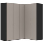 Jutzler Nougat 90° Hoek Kledingkast 5 Deurs Jutzler Nougat 90° Hoek Kledingkast 5 Deurs