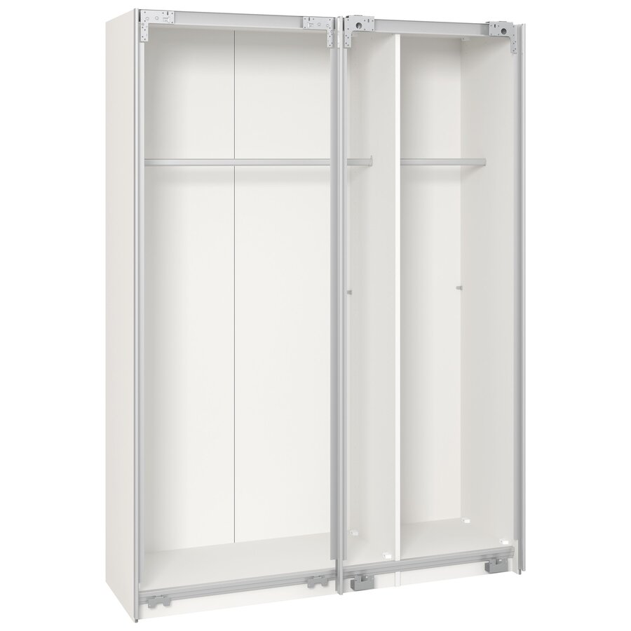 Nougat Schuifdeurkast 152 cm