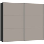 Jutzler Nougat Schuifdeurkast 253 cm Jutzler Nougat Schuifdeurkast 253 cm