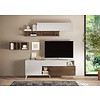 Monaco HG Wit / Mercure Eiken TV-meubel 180 cm