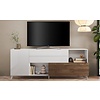 Monaco HG Wit / Mercure Eiken Dressoir 240 cm