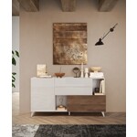 Benvenuto Design Monaco HG Wit / Mercure Eiken Dressoir 180 cm Benvenuto Design Monaco HG Wit / Mercure Eiken Dressoir 180 cm