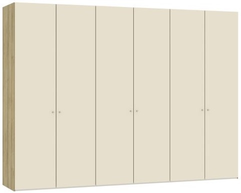Jutzler Cozy White Glas Draaideurkast 6 deuren