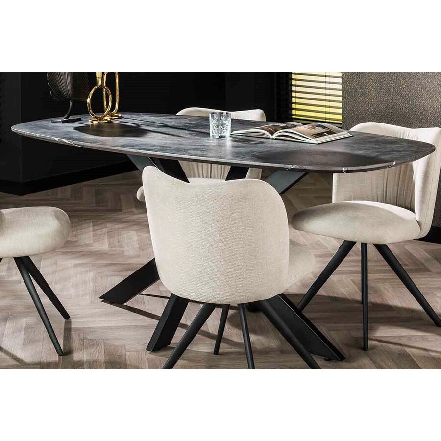König Deens Ovaal Eettafel 180 cm König Deens Ovaal Eettafel 180 cm