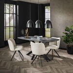 Davidi Design König Deens Ovaal Eettafel 180 cm Davidi Design König Deens Ovaal Eettafel 180 cm