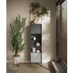 Benvenuto Design Everest Piombo / Gesso / Ardesia Vitrinekast Benvenuto Design Everest Piombo / Gesso / Ardesia Vitrinekast