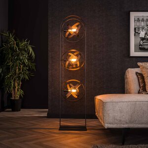 Davidi Design Cosmos Mesh Vloerlamp 3L Artic Zwart