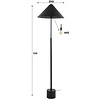 Kosmos Houtskool Zwart Vloerlamp