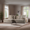 Lincoln Naturel 3-zits Bank + Chaise Longue Rechts/Links