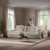 Vito Beige 3-zits Bank + Chaise Longue Rechts/Links