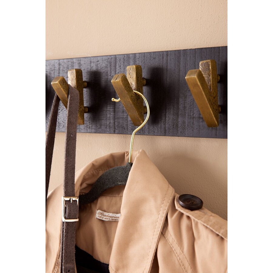 Bento Mango / Goud Kapstok 6 Haken Bento Mango / Goud Kapstok 6 Haken