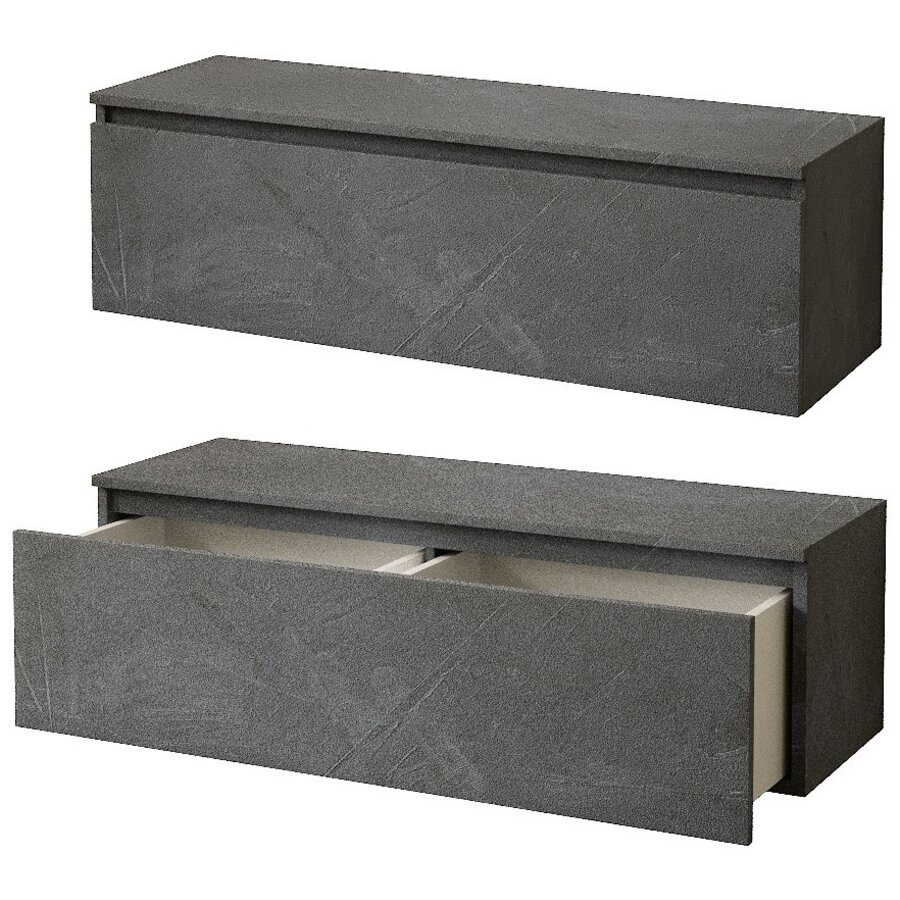 Infinity 2.0 Ardesia / Piombo TV Meubel Set 43 Infinity 2.0 Ardesia / Piombo TV Meubel Set 43