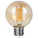 6x Bol LED Filament Lichtbron Ø6 Amber G60