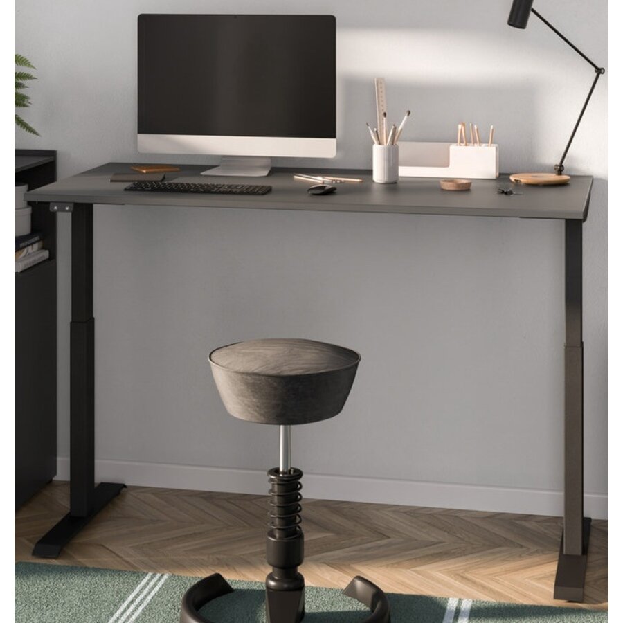 Mailand Grafiet Elektrisch Zit Sta Bureautafel 180 cm Mailand Grafiet Elektrisch Zit Sta Bureautafel 180 cm