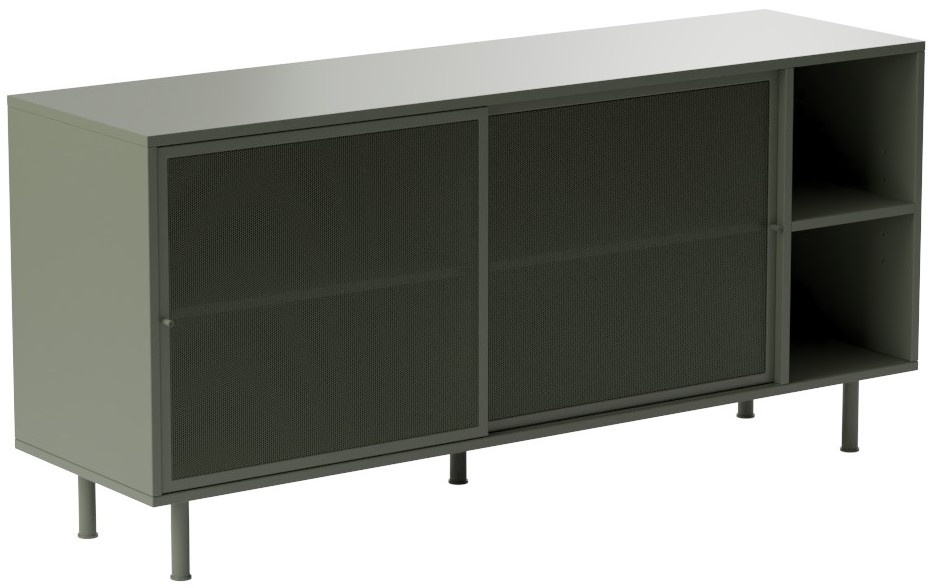 Hygge Interiors Veep Olijfgroen Dressoir Schuifdeur 160 cm