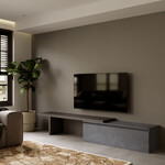 Benvenuto Design Infinity 2.0 T Shape TV meubel Lava/Piombo Benvenuto Design Infinity 2.0 T Shape TV meubel Lava/Piombo