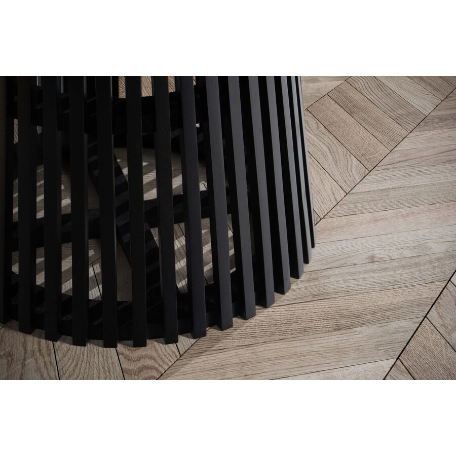 Jolie Ronde Eettafel Zwart Mango Jolie Ronde Eettafel Zwart Mango