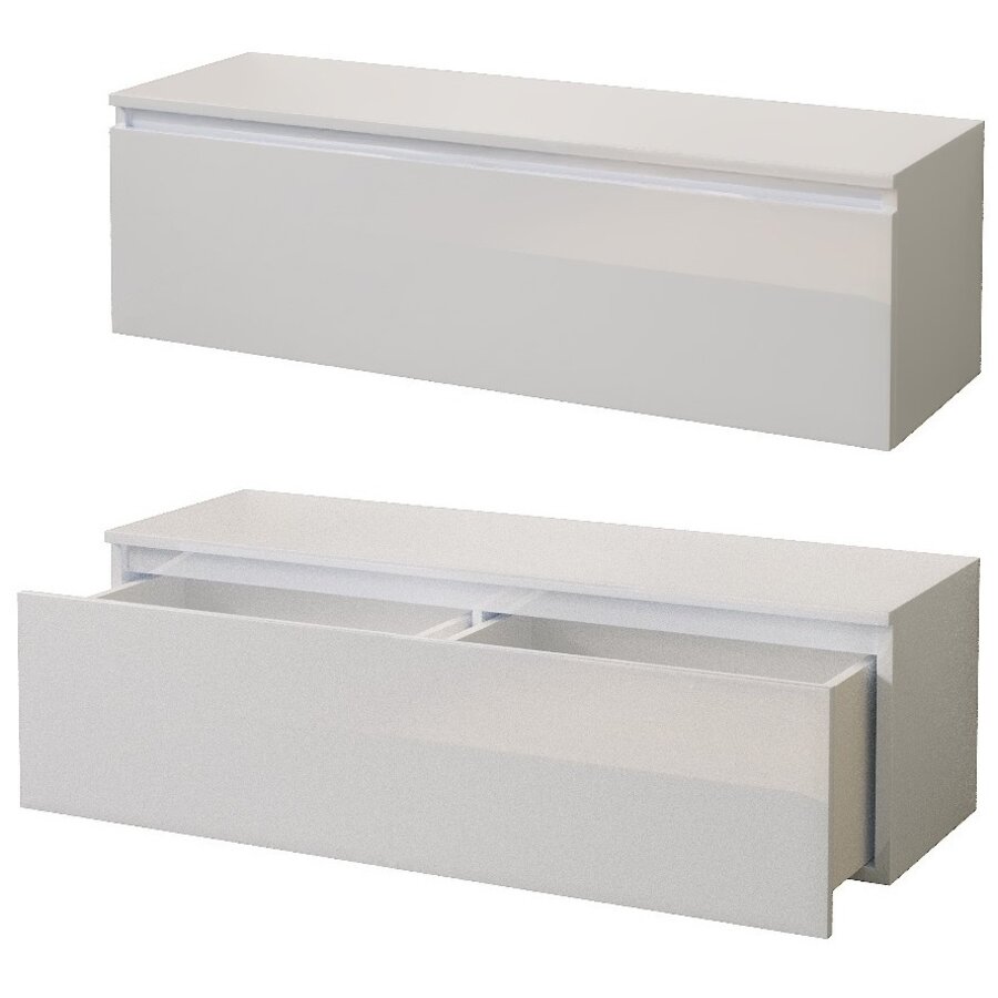 Infinity 2.0 HG Wit/Gesso TV Meubel Set 07 Infinity 2.0 HG Wit/Gesso TV Meubel Set 07