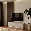 Hugo 153 cm TV Ladekast Staand Turin Cashmere