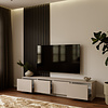 Hugo 203 cm TV Ladekast Staand Turin Cashmere