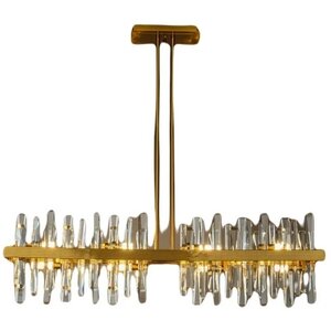 Richmond Interiors Briget Hanglamp Goud / Kristal