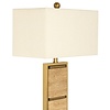 Meyra Goud / Marmer Vloerlamp