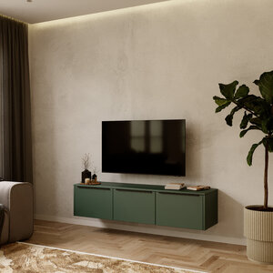 Artego Design Hugo 150 cm TV Wandmeubel Soft Pro Groen