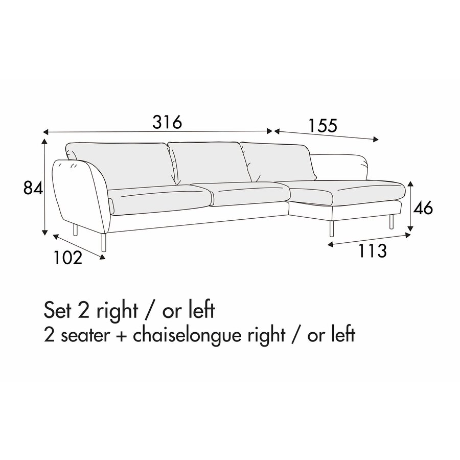 Emma Set 2 Rechts/Links Emma Set 2 Rechts/Links