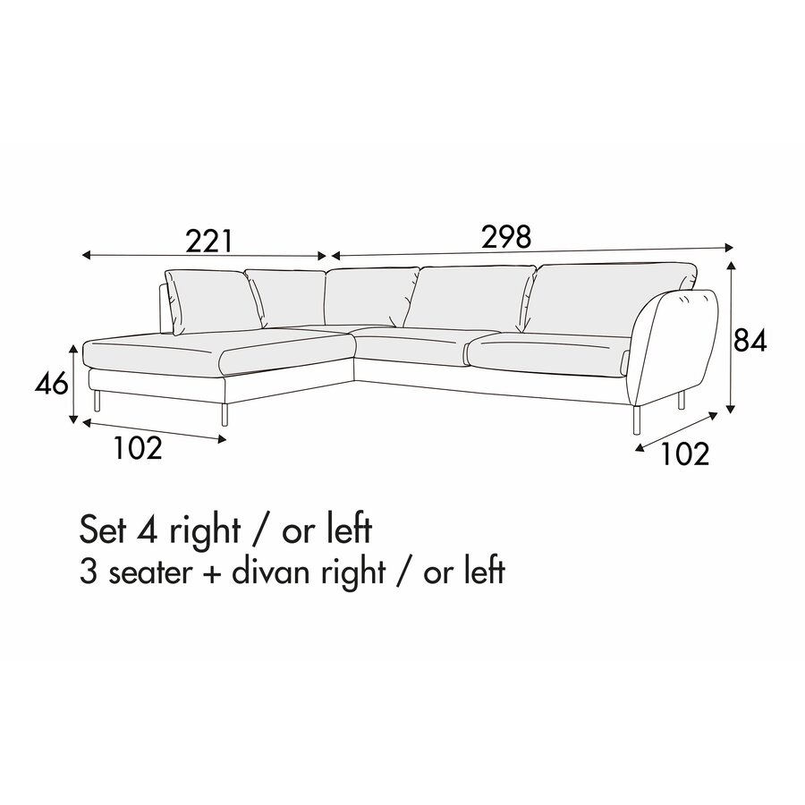 Emma Set 4 Rechts/Links Emma Set 4 Rechts/Links