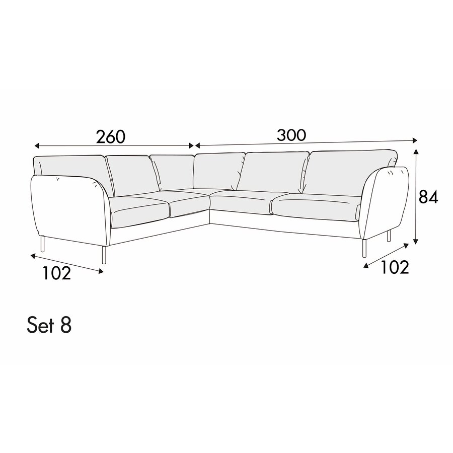 Emma Set 8 Rechts/Links Emma Set 8 Rechts/Links