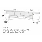 Emma Set 8 Rechts/Links Emma Set 8 Rechts/Links