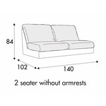 Emma 2-Zits 140 cm Emma 2-Zits 140 cm