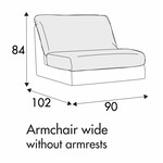 Emma 1-Zits 90 cm Emma 1-Zits 90 cm