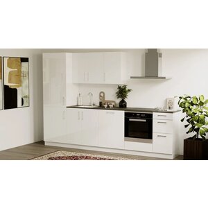 Artego Design Eco Basil Rechte Keuken Hoogglans Alpine Wit